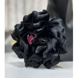 Brosa si clema pentru par sau vestimentar TRD017AA floare Neagra